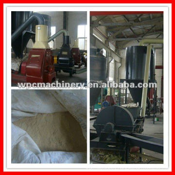 waste wood milling machine